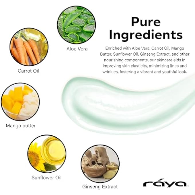 Raya COLLAGEN-ELASTIN CREAM (401) | NOURISHING AND MOISTURIZING FACIAL TREATMENT FOR DRY SKIN | HELPS REDUCE FINE LINES AND WRINKLES | CALMS, TONES, REFINES, AND FIRMS - Image 2